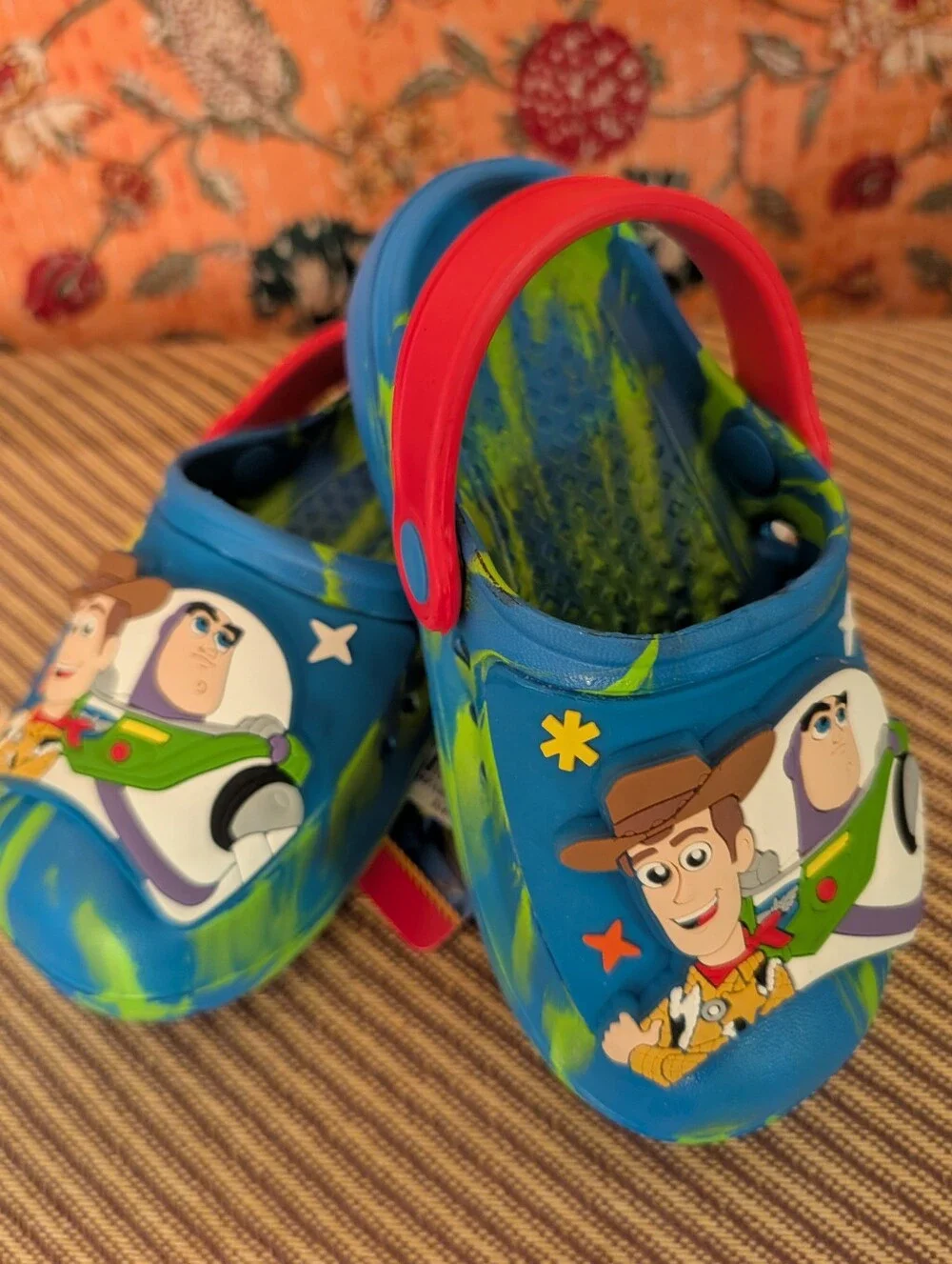 Toy Story slip on shoes, Size 7/8, new, never worn